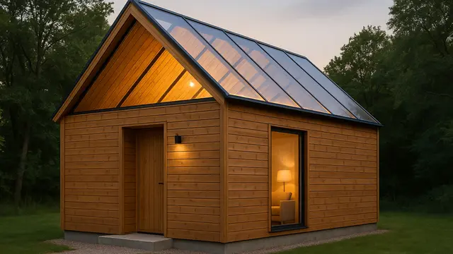 7 Desain Rumah Kayu Modern dengan Atap Unik, Perpaduan Natural dan Futuristik