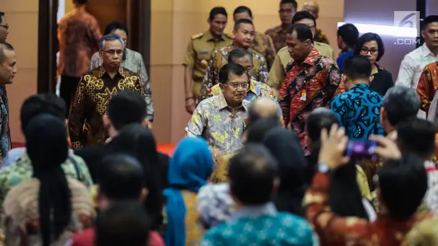 Wapres Jusuf Kalla Buka Perdagangan Saham 2018, IHSG Menguat 11 Poin