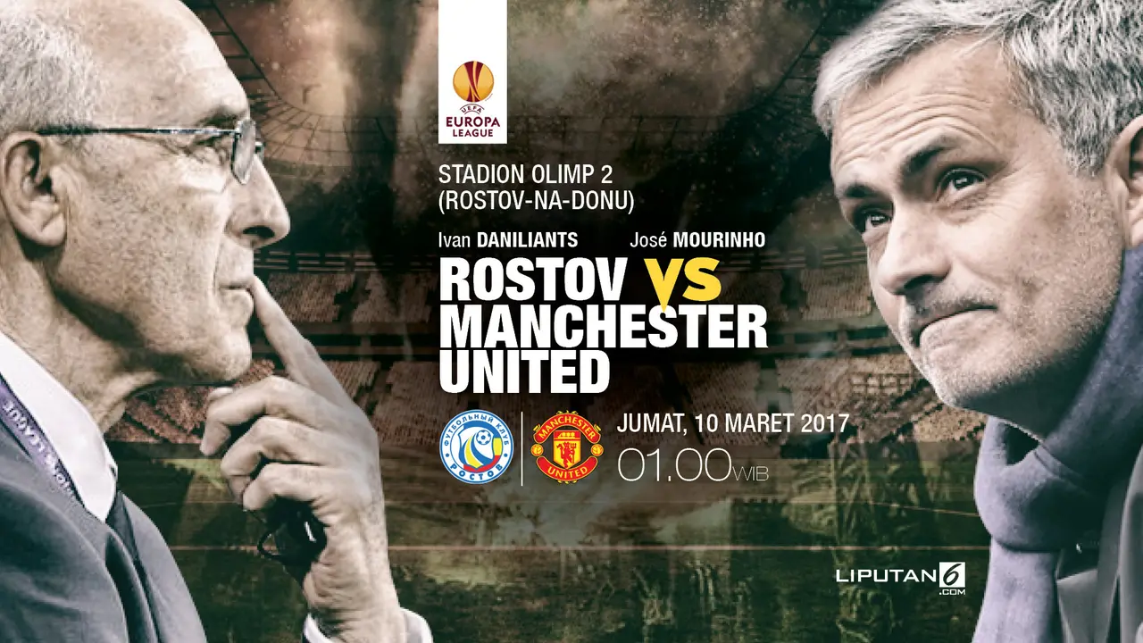 5 Fakta Menarik Jelang Rostov Vs MU