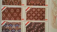2 Seri Perangko Batik Karya Istri Raja 