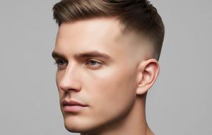 Model Rambut Pria Pendek Cepak (Image by Gemini AI)