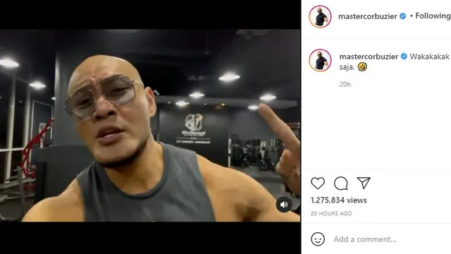 Deddy Corbuzier (Foto: Instagram/@mastercorbuzier)
