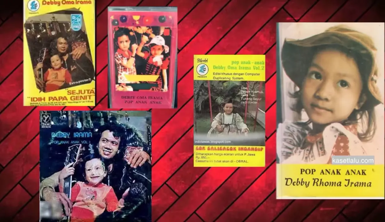 Debby Oma Irama lahir pada 18 Desember 1972. Deby merupakan anak Rhoma Irama dengan Veronica. Masa kecilnya, ia juga pupoler sebagai penyanyi cilik dengan lagu Idih Papa Genit. Beberapa album dirilis Debby saat menjadi penyanyi cilik. [Youtube@Demash Channel]