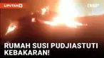 Diduga Korsleting Listrik, Rumah Susi Pudjiastui Terbakar