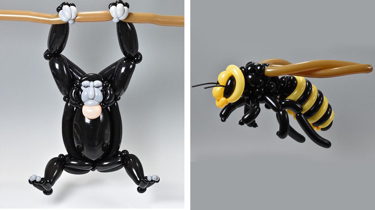 Seniman Ini Buat Seni Balon Lebih Realistis