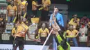 <p>Pemain Jakarta Bhayangkara Presisi, Daudi Okello melepaskan spike saat menghadapi Jakarta STIN BIN pada laga seri keempat putaran pertama PLN Mobile Proliga 2024 di GOR Tri Dharma Petrokimia, Gresik, Jawa Timur, Jumat (17/5/2024). Jakarta Bhayangkara Presisi kalah 1-3 (25-14, 21-25, 20-25 dan 21-25). (Dok. PBVSI)</p>