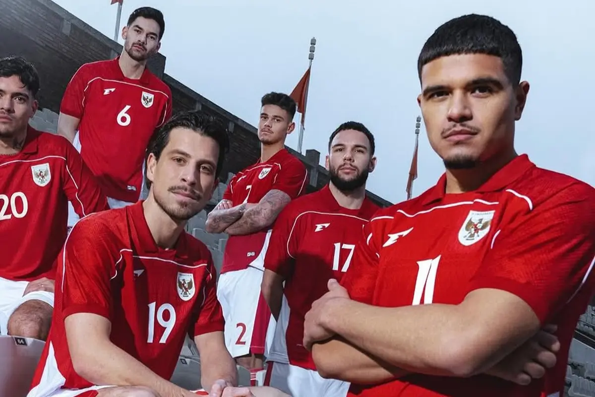 Jersey Timnas Indonesia diluncurkan Erspo