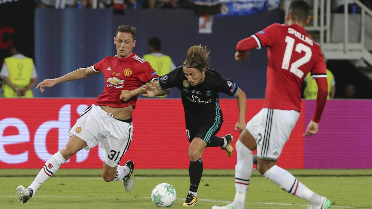 FOTO: Real Madrid Terlalu Tangguh untuk Manchester United