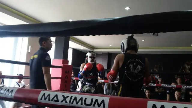 Muaythai Menggelora Jelang HUT RI Ke-70(udah)