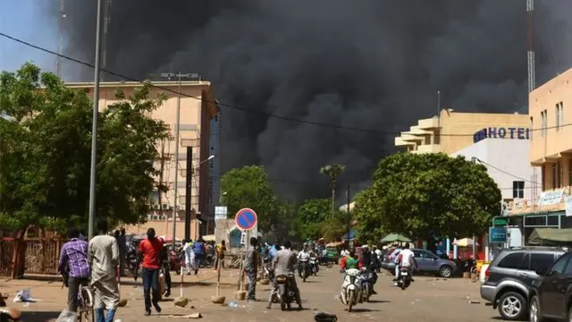 Serangan di Burkina Faso. (AFP)