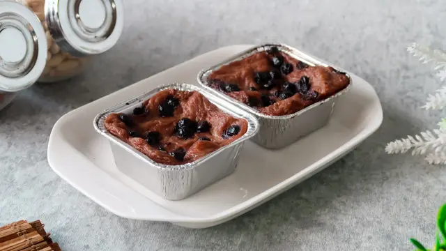puding roti kukus