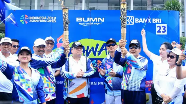 Parade Obor Asian Para Games 2018.
