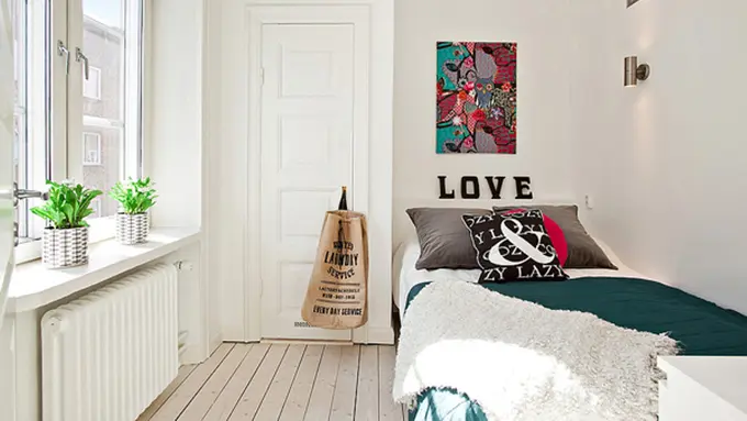 Jangan Sedih Punya Kamar Sempit, Bikin Nyaman dengan 10 Tips Ini!