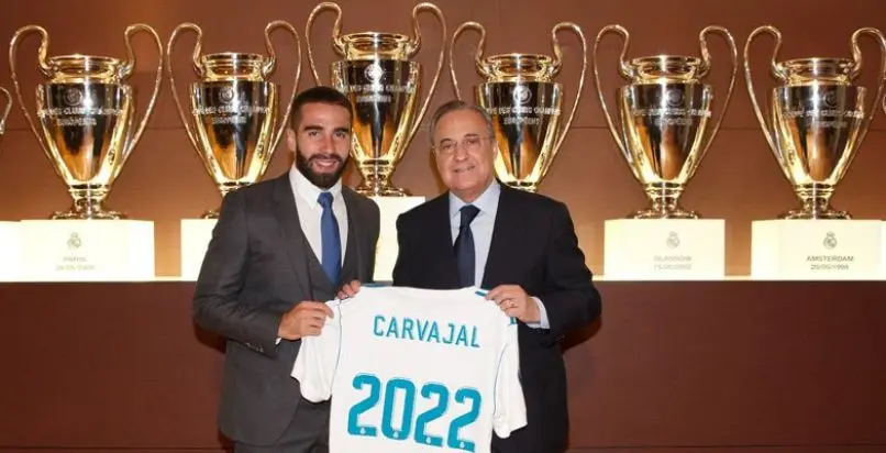 Bek Real Madrid, Dani Carvajal (dok. Real Madrid)