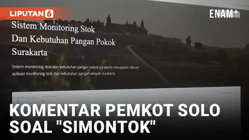 VIDEO: Viral Aplikasi "SIMONTOK", Pemkot Solo Minta Ganti Nama