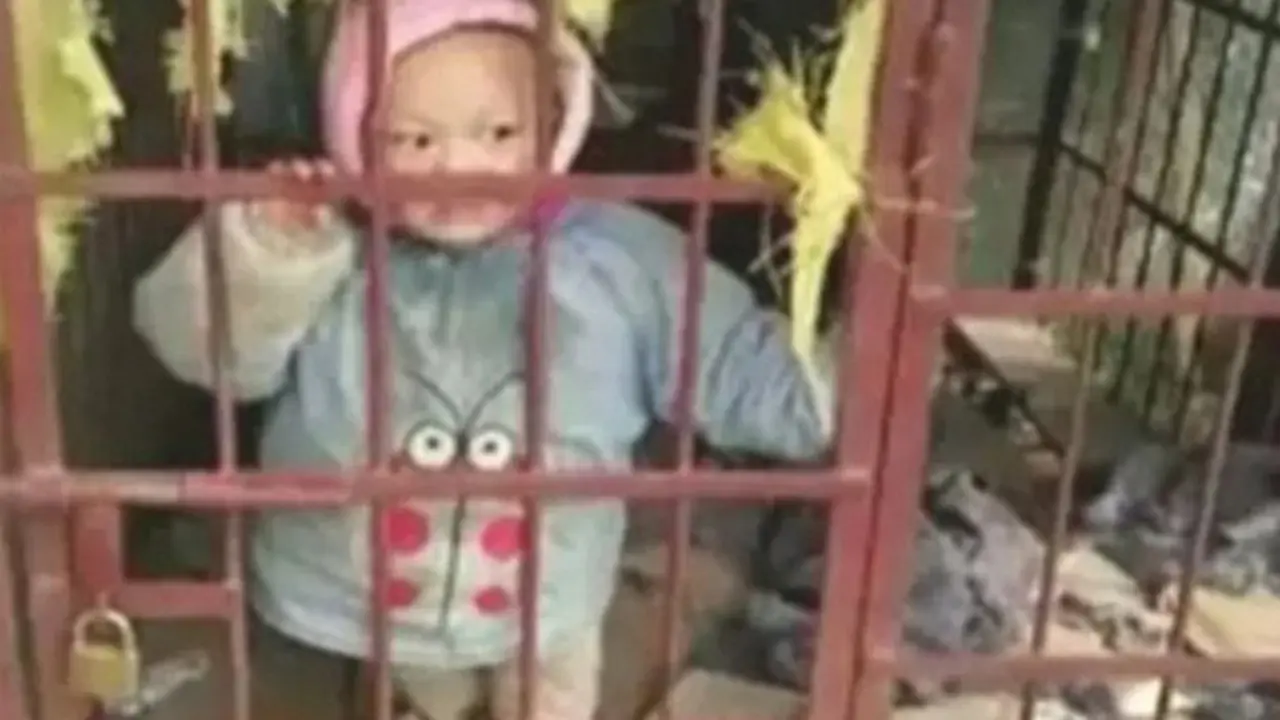 anak dikerangkeng