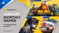 3 Game PS Plus Januari 2022. (Doc: PlayStation)