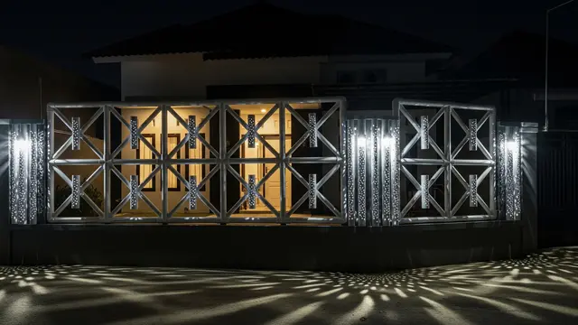 Pagar Rumah dari Pipa PVC