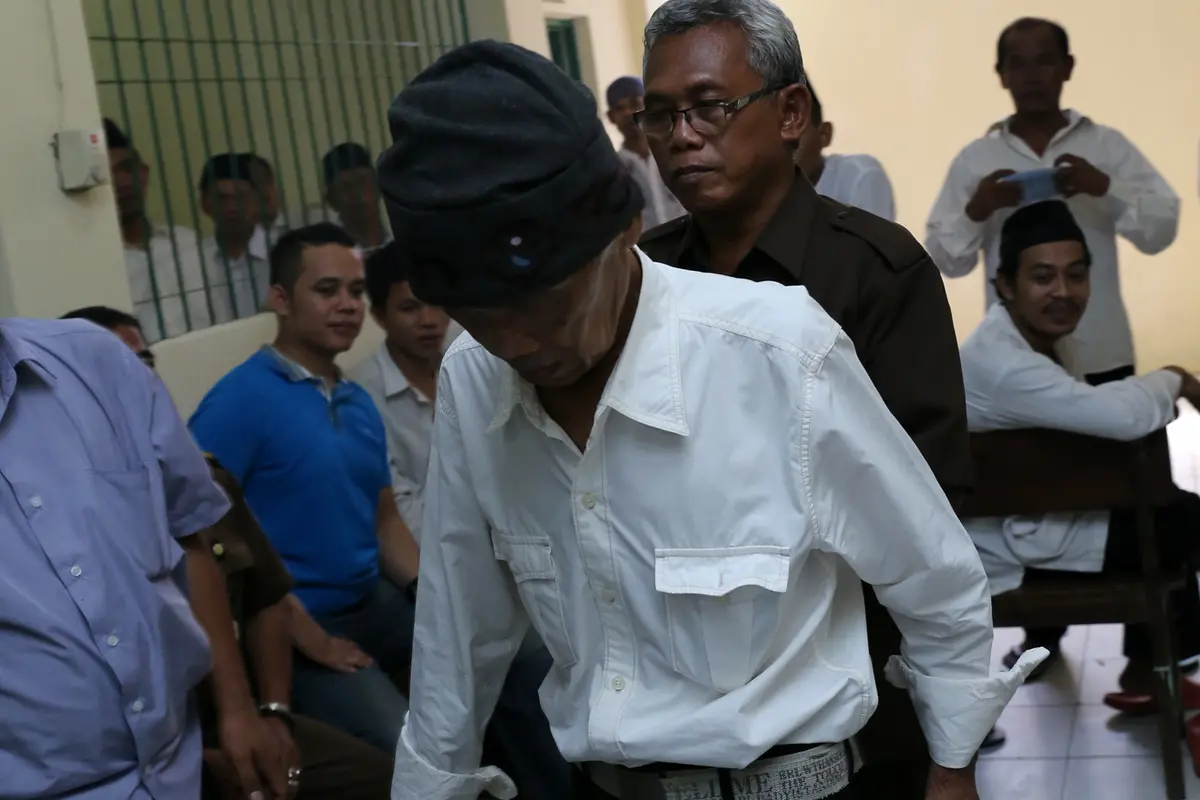 Suasana Sidang Perdana Perkara Narkoba Tessy