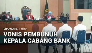 Vonis Pembunuh Kepala Cabang Bank