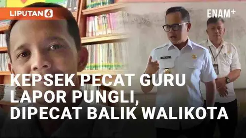 VIDEO: Viral Kepsek Pecat Guru yang Lapor Pungli, Kini Balik Dipecat Wali Kota Bogor