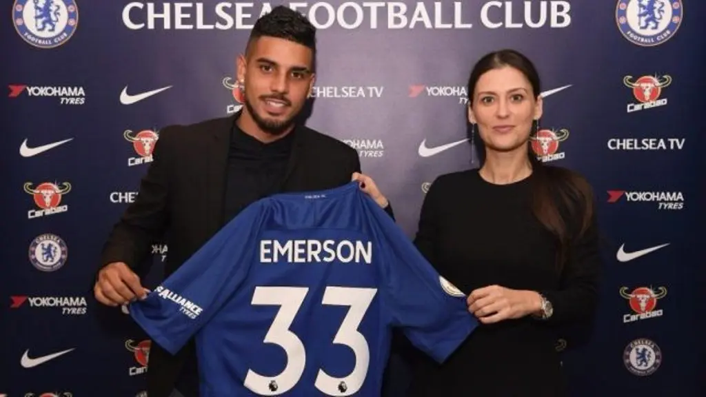 Chelsea resmi mendatangkan Emerson Palmieri dari AS Roma pada bursa transfer Januari 2018. (dok. Chelsea FC).