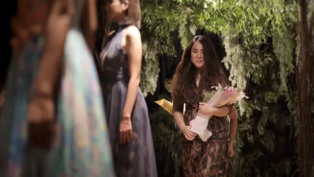 Phangsanny di Lucky Trend Fashion Show