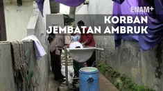 Dua orang kakak beradik  menjadi korban jembatan penyeberangan orang (JPO) di Pasar Minggu, Sabtu (24/9/2016). Jumlah korban tewas akibat ambruknya JPO menjadi 4 orang