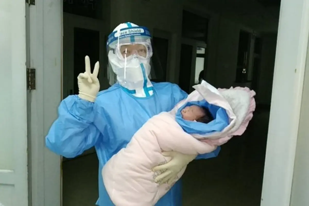 Jadi Pasien termuda,Bayi Ini Positif Terkena Virus Corona Setelah 30 Jam Dilahirkan