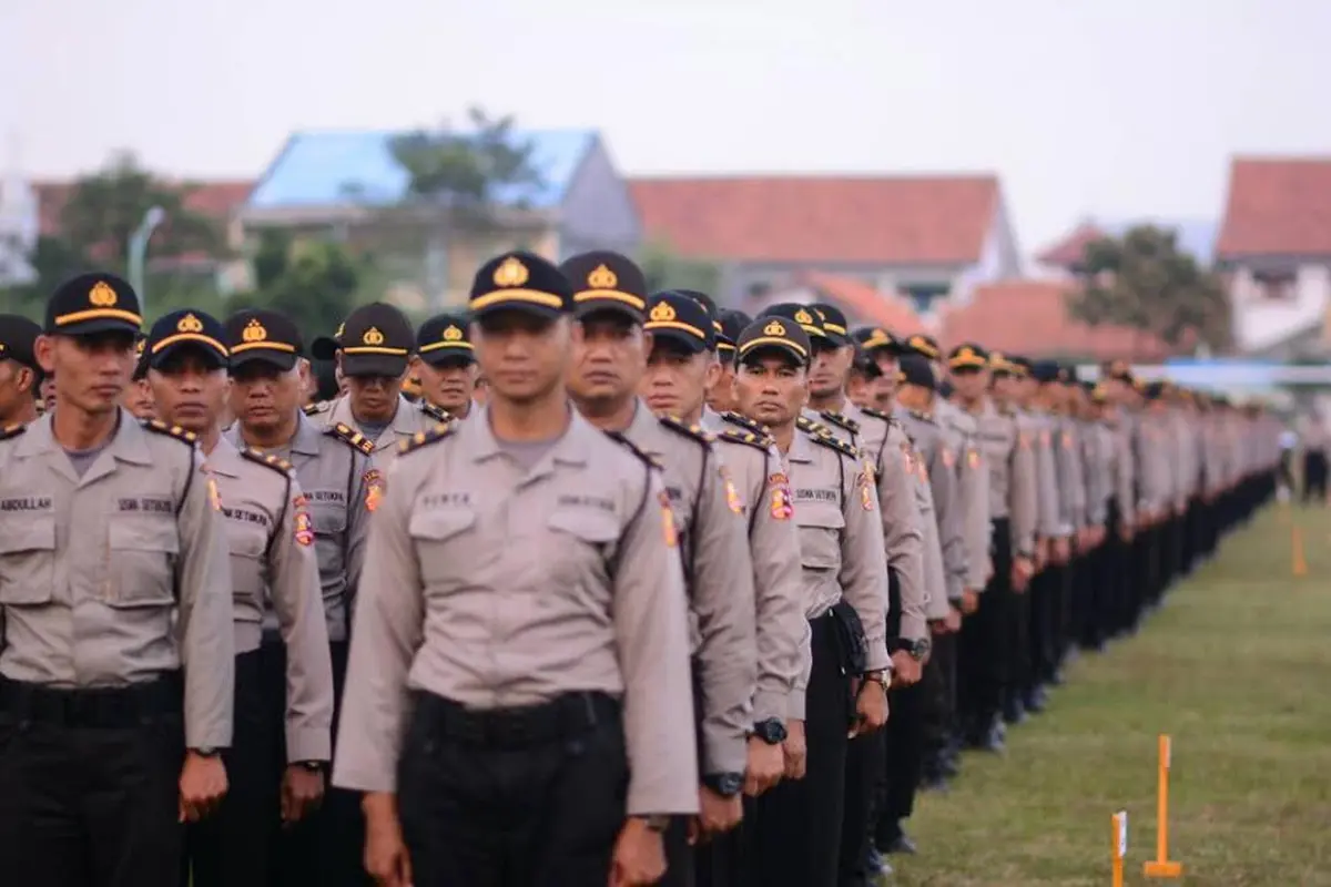Siswa Stukpa saat mengikuti apel konslolidasi mudik.