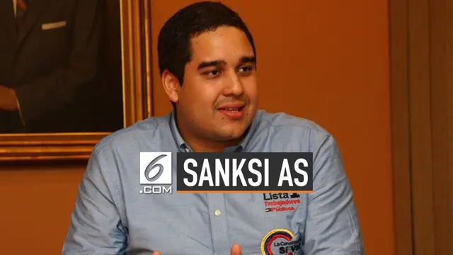 Bentuk Sanksi AS Untuk Putra Presiden Venezuela