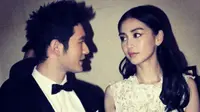 Pasangan selebritas Huang Xiaoming dan Angelababy memutuskan bercerai. (dok. Instagram @angelababyct/https://www.instagram.com/p/tJ_sA6GQdJ/)