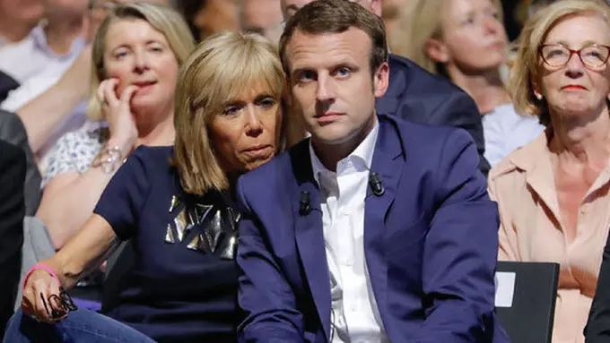 Brigitte - Emmanuel Macron | Pict from elespanol.com
