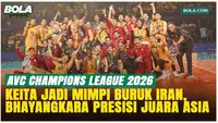 Sejarah Tercipta! Bhayangkara Presisi Sabet Gelar AVC Champions League 2026