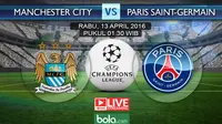 Manchester City vs Paris Saint-Germain (bola.com/Rudi Riana)