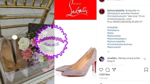 Serba Bermerek, Ini 7 Taksiran Harga Seserahan Rizky Billar untuk Lesty Kejora