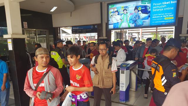 Suporter Timnas Indonesia U-23