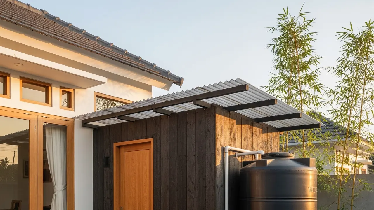 9 Desain Tempat Toren Air di Rumah Minimalis, Estetika dan Fungsional