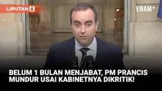 Perdana Menteri Prancis Sébastien Lecornu resmi mengundurkan diri hanya beberapa minggu setelah dilantik. Presiden Emmanuel Macron menerima pengunduran dirinya di tengah kritik terhadap susunan kabinet baru.
