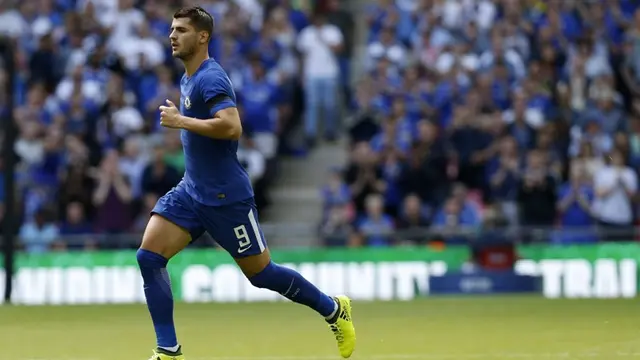 Penyerang Chelsea, Alvaro Morata