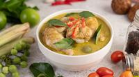 Ilustrasi opor ayam. &lt;a href='https://www.freepik.com/photos/thai-curry'&gt;Thai curry photo created by jcomp - www.freepik.com&lt;/a&gt;