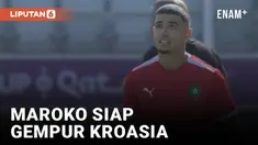 Timnas Maroko bersiap menghadapi timnas Kroasia di babak Grup Piala Dunia 2022. Maroko percaya diri bisa tampil optimal dengan pasukan yang diperkuat generasi emas.