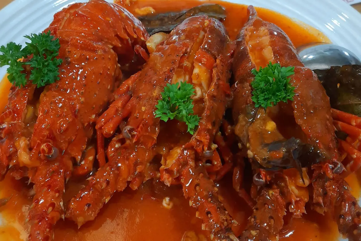 Resep Lobster Saus Padang Pedas