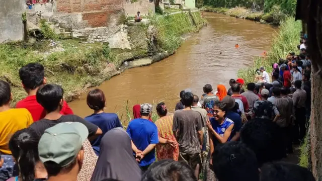 Bocah Kurt Cobain Terpeleset dan Hanyut Tenggelam di DAS Brantas Malang