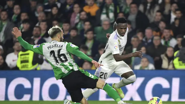 Gol Benzema Dianulir VAR, Real Madrid Ditahan Imbang Real Betis