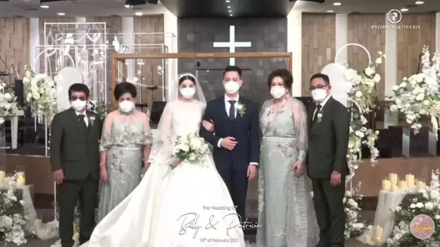 6 Momen Pernikahan Billy Davidson dan Patricia Devina, Penuh Kebahagiaan