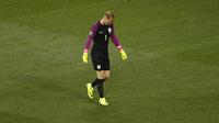 Joe Hart jadi bulan-bulanan Netizen karena gagal menyelamatkan Inggris di babak 16 besar Piala Eropa. (REUTERS/Yves Herman Livepic)