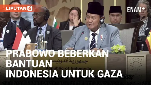 VIDEO: Prabowo Tawarkan Upaya Indonesia Untuk Bantu Rakyat Palestina di Gaza