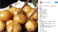 Penasaran bagaimana cara membuat camilan kekinian bola ubi manis? Ini tahapannya. (Foto: Instagram/ @tastemade_japan)