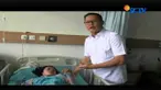 Enam belas korban luka selasar Gedung Bursa Efek Indonesia telah membaik bahkan ada yang sudah boleh pulang.
